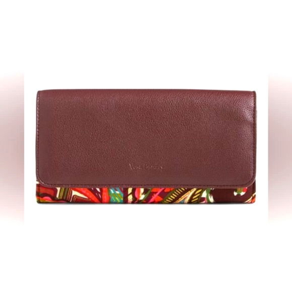 NWT Vera Bradley RFID Audrey Wallet-Heirloom Paisley - Picture 1 of 2